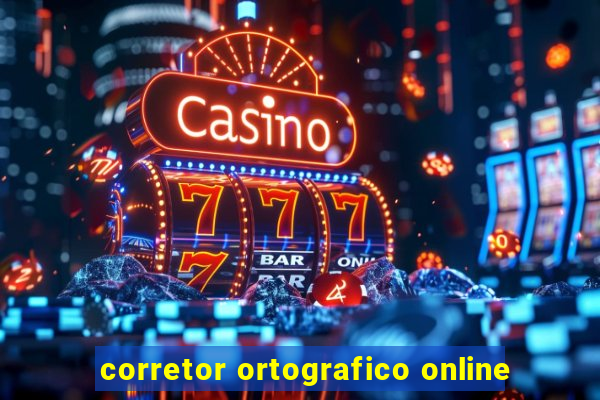 corretor ortografico online